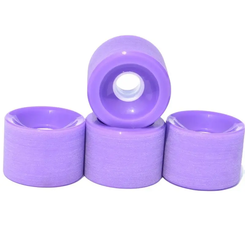 Skateboard Accessories Skateboard Wheels 70x51mm 4Pcs/Set 85A Soft Matte For Surf Skate Board Long Board Cruiser