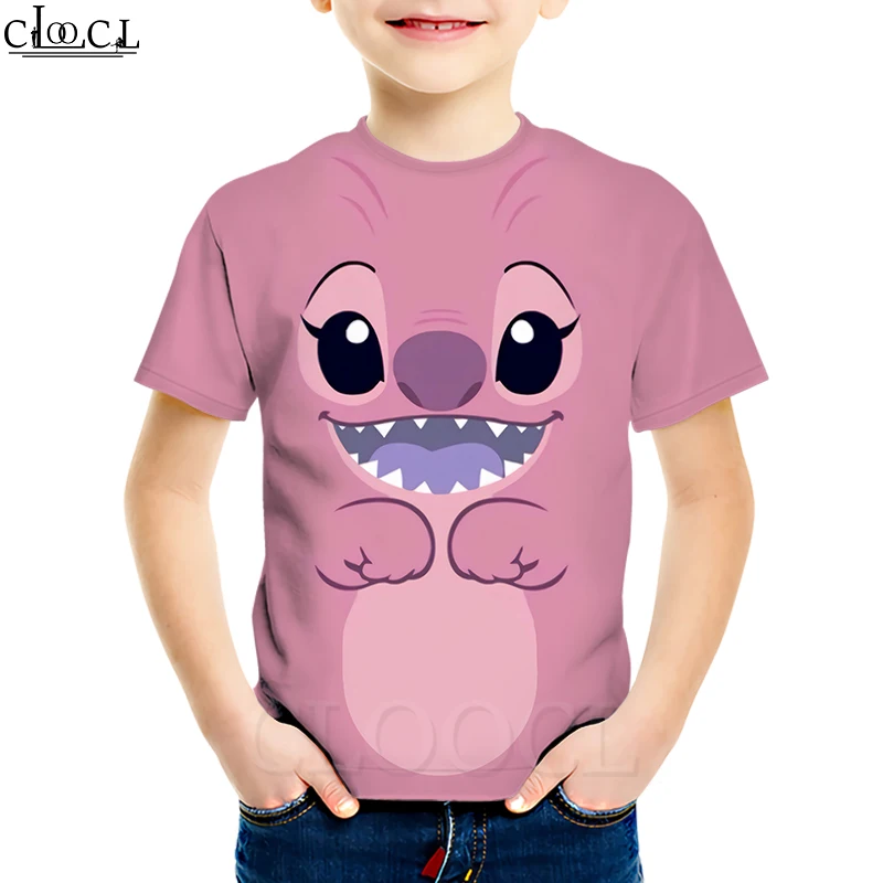  Kids Hoodie Kawaii Lilo Stitch T Shirt Boys Girls Clothes 3D Print Anime Cartoon Sweatshirt Casual 