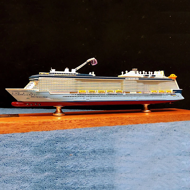 40 Cm Cruise Ship Model 1: 900 Ocean Spectra Simulation Luxury  