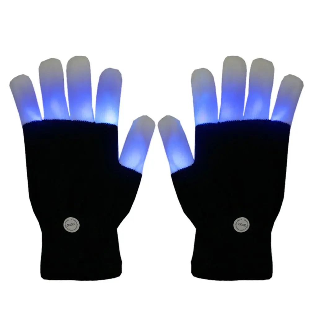 

Dance Occasion Led Colorful Luminous Performance Gloves Adult Models Children'S Colorful Gloves Creative Gloves