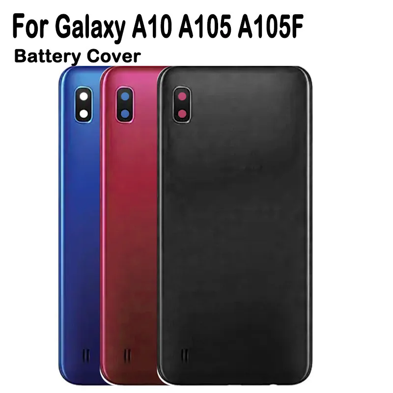 Стеклянная задняя дверь крышка батареи для Samsung Galaxy A10 A105 A105F запасная панель