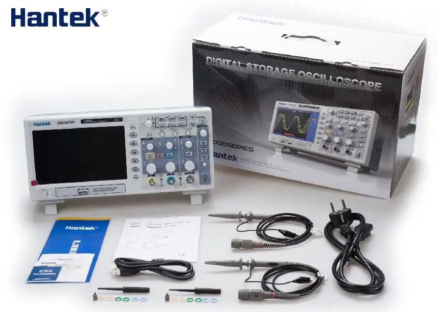 Hantek DSO5072P Цифровой осциллограф 70 МГц 2Ch