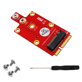 

M.2 Key B to Mini PCIE PCI-E Adapter Converter for 3G/4G/5G Module Screwdriver X6HB