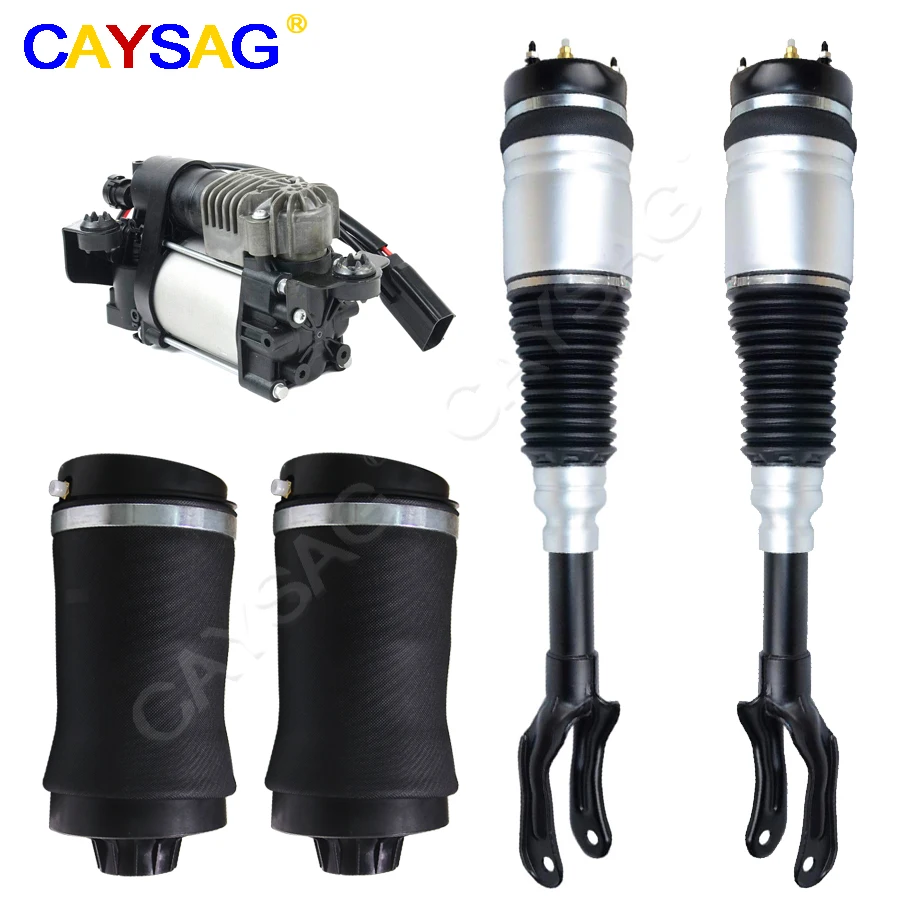 Передняя воздушная подвеска JeeGranCherokeWk2Chrysle Shock + Задняя пружина воздушный