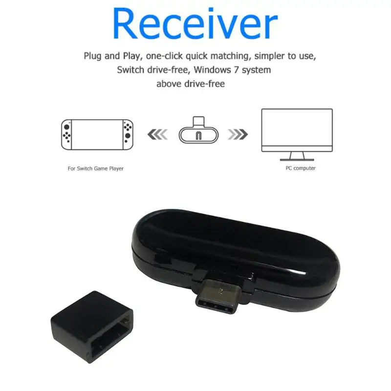 Аппаратный ключ bluetooth приемник Музыка Аудио тип-c беспроводной usb-гарнитура адаптер для NS Zend переключатель ПК компьютерный передатчик