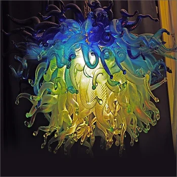 

Top Quality Italian Hand Blown Glass Chandeliers Italian Designer Glass Pendant Lamps