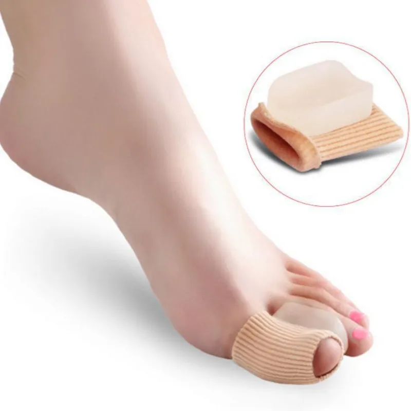 

2Pcs=1Pair Toes Separator Hallux Valgus Corrector Bone Thumb Straightener Bunion Stretchers Protector Massage Foot Care Tools