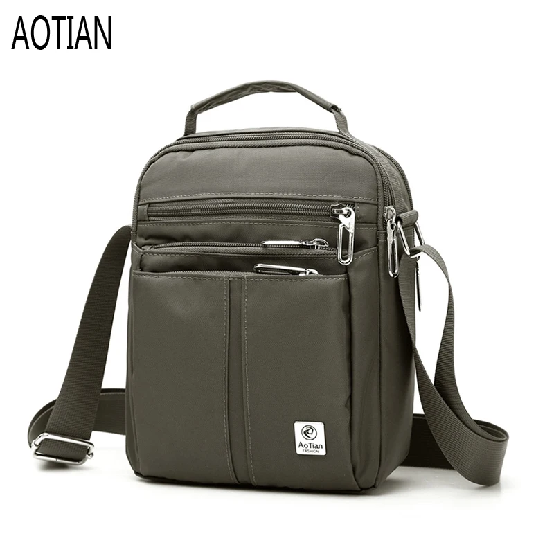 

Hot Sale 2019 High Quality Nylon Shoulder Bags Men Casual Messenger Bag Oxford Business Male Travel Crossbody Bag satchel