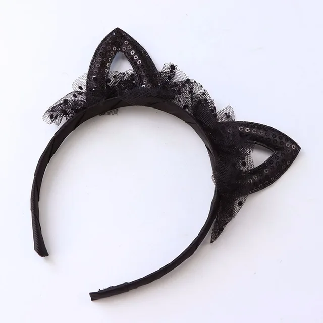 SEAL限定商品 1pc Lovely Cat Ear Hair Band Headband Warm Earmuff Headdress