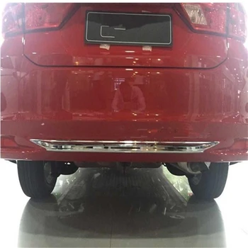 

WELKINRY car auto sedan cover for Honda CITY GM6 2014 2015 2016 2017 ABS chrome rear tail bumper trim