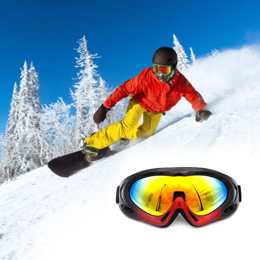 

2020 Ski Goggles Anti-Fog Snowboard Winter Skiing Goggle ASB Plastic Protection Eyewear Men Women Snowmobile Snow Eye Mask