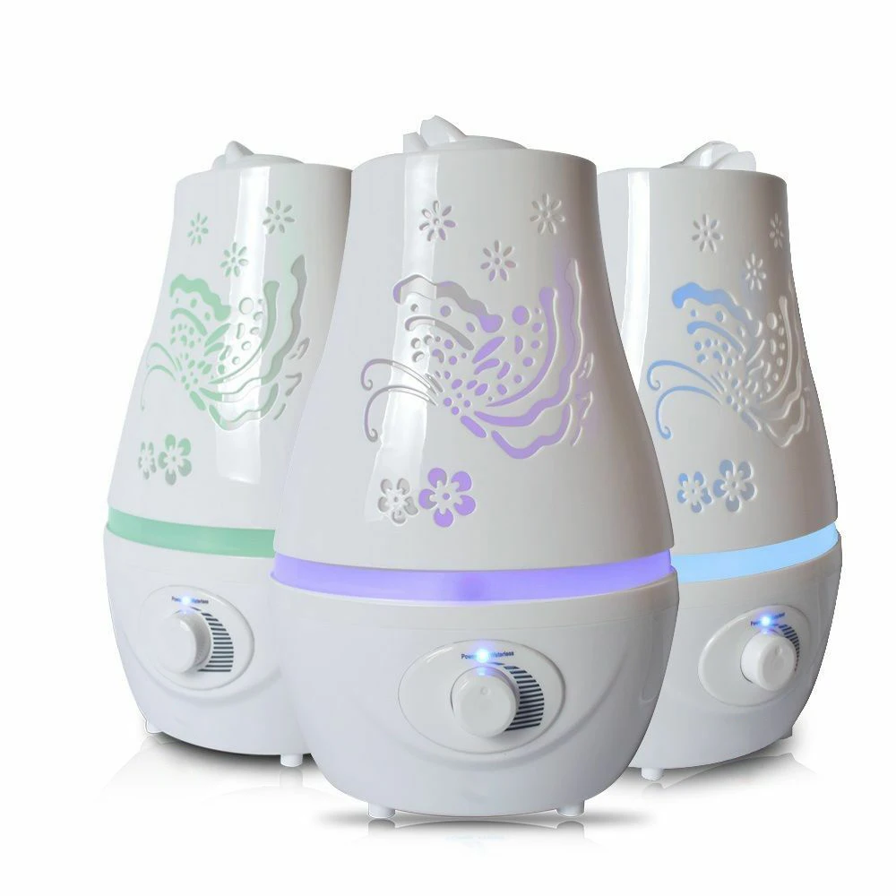 Увлажнитель воздуха для дома и офиса 7 цветов 2 л|humidifier aroma diffuser|aroma diffuserair humidifier