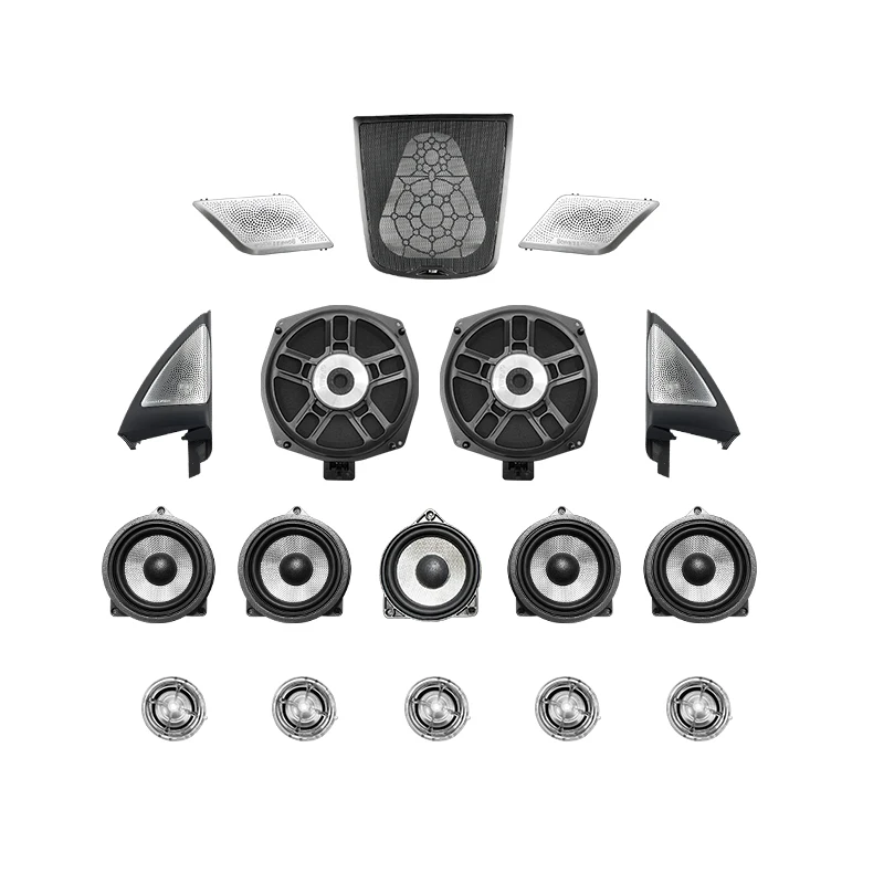 BMW X3, G01, 3 시리즈, X4 G02, G02용 발광 스피커 커버, 도어 패널, 트위터, 서브우퍼, LED 혼 스피커, 고품질