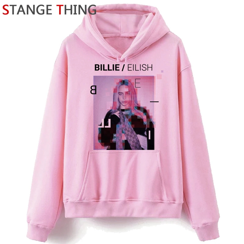 Billie Eilish Bad Guy Harajuku модная забавная толстовка с капюшоном с рисунком из мультфильма для женщин Ullzang хип хоп 90s толстовка с рисунком уличные толстовки женские - Цвет: H3320