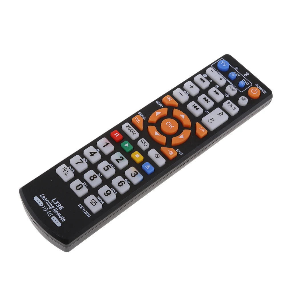 Universal Self-Learning TV Remote Control Full Key Type Replacement L336 excellent raw materials the power consumption