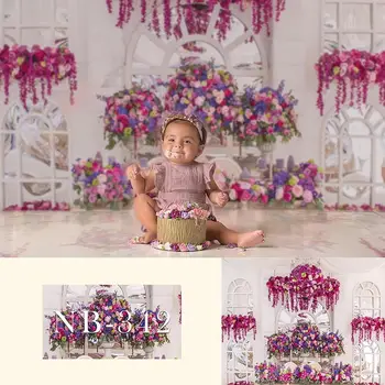 

Vinyl Photography Backdrops Newborn Boy or Girl Bokeh Photographic Background Baby Shower Decorations Photocall Background Props