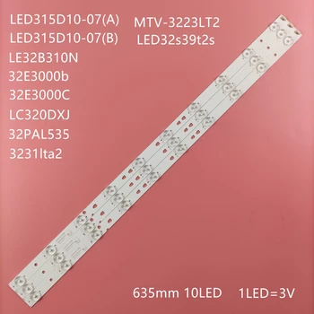 폴라로이드 PLDED3273A-C 용 LED TV 조명 MSDV3233-U3 LED 바 백라이트 스트립 라인 눈금자 32PAL535 LED315D10-07B 30331510219
