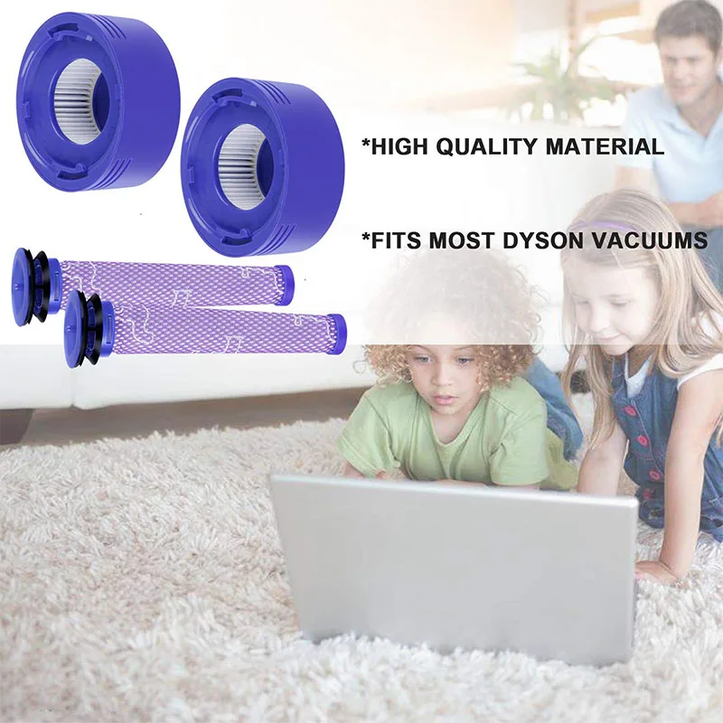 2-Pack-Pre-Filters-and-2-Pack-HEPA-Post-Filters-Replacements-Compatible-Dyson-V8-and-V7 (4)