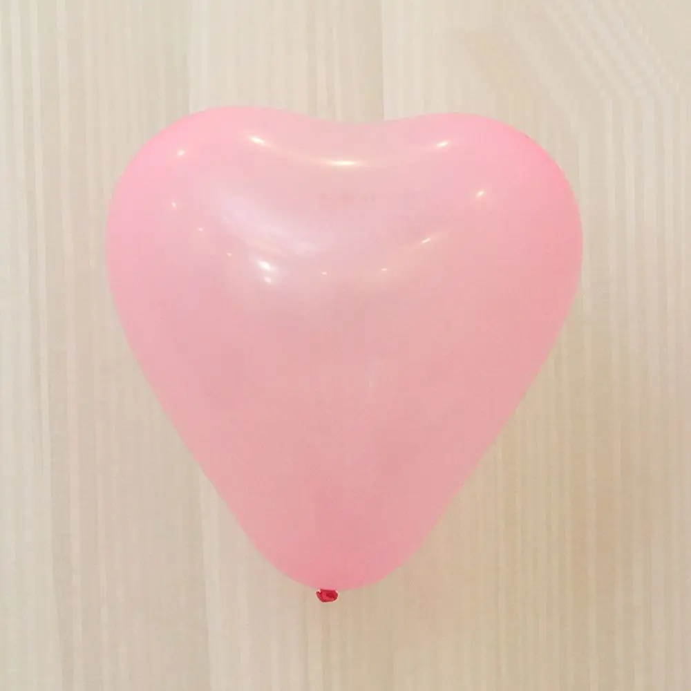 20 шт. 10 дюймов воздушные шары в форме сердца с орнаментом, латексные шары на День святого Валентина, праздничные принадлежности, домашний декор - Цвет: pink