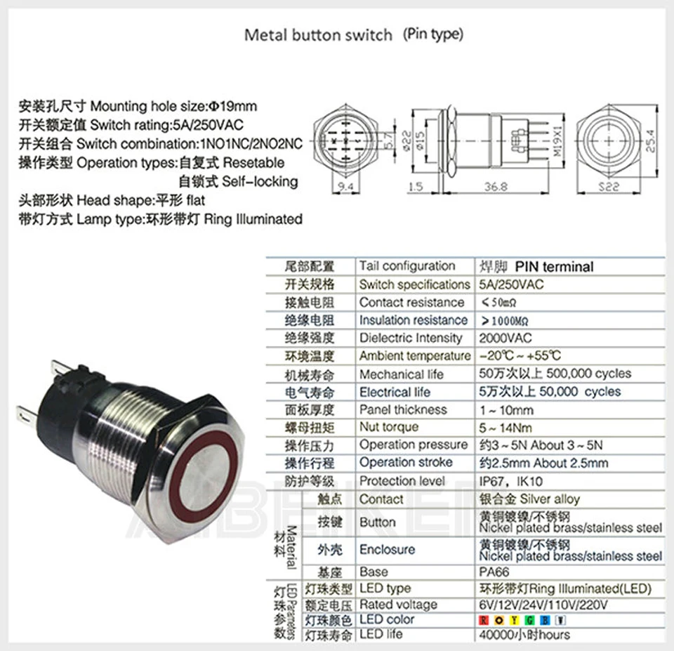 IB19B-P11F-E  IB19B-P11Z-E  drawing (2)