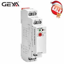 GEYA GRV8-08 Overvoltage Undervoltage Relay Phase Failure Phase Sequence Asymmetry Control Relay the phase protection relay 380v power broken phase fault phase overvoltage and undervoltage detection monitoring rd6 w