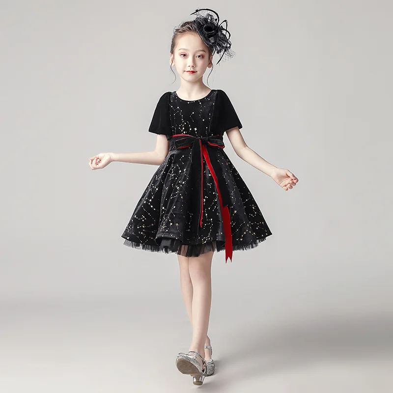 Пышное платье принцессы для девочек модель детского дня рождения вечернее