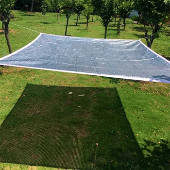 

Summer Silver foil sun screen 85% shading rate Roof courtyard roof solar room thermal insulation net Sun Shelter net