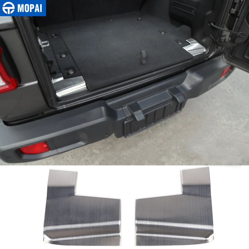MOPAI Interior Moulding for Jeep Wrangler JL 2018 Car Rear Trunk Door