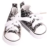 5cm Canvas Shoes For EXO Nancy Doll Hand Made 12 Colors Dot Mini Canvas Shoes Sneakers For DIY Cotton Russia Doll Girl Best Gift 6