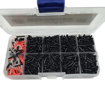 

1 Box/1500Pcs Nylon Badminton Racket Racquet Grommets Eyelet Protector Stringing