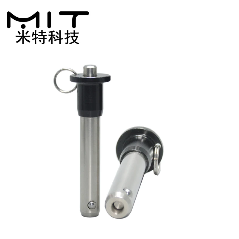 1PCS Quick Release Pins Button Handle Ball Lock Pin stainless steel pins Diameter 6mm-25mm length 10-100mm in stock