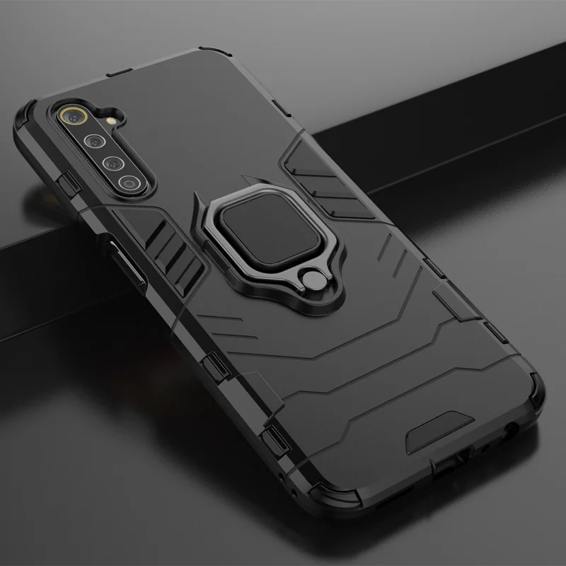 Прочный чехол с защитой от падений для Realme 6 Pro защитный чехол|Бамперы| |