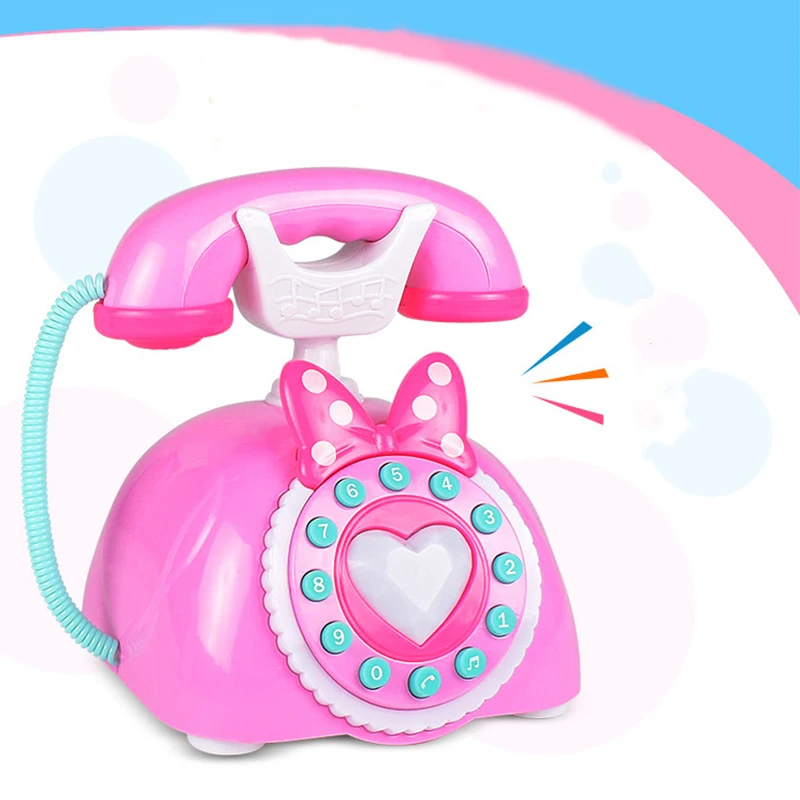 Vintage Telephone Landline Kids Pretend Play Great Early