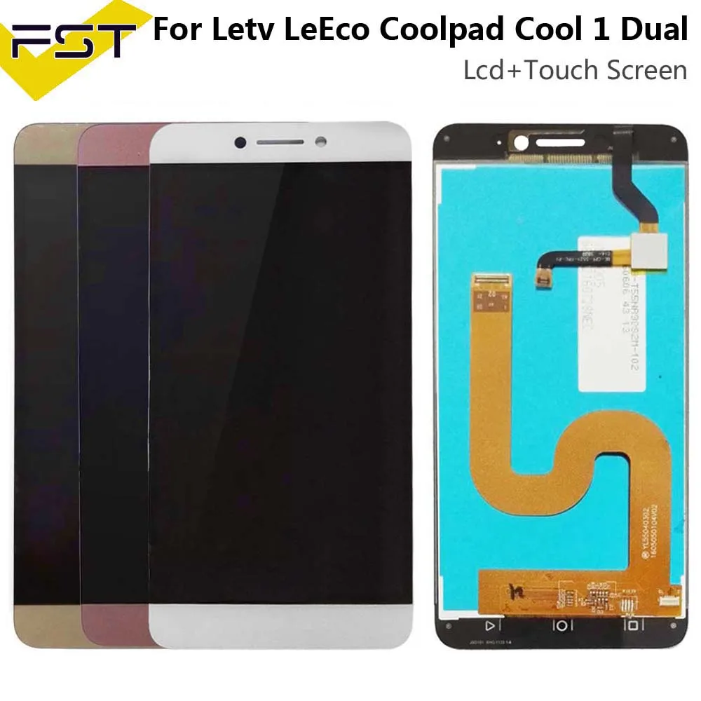 Najtaniej Dla Letv LeEco Coolpad Cool 1 Dual c106 c106 7 C106 9 C106 8 R116 C103 C107 Cool1 wyświetlacz lcd + montaż digitizera ekranu dotykowego