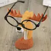 Wooden Glasses Holder Animal Glasses Rack Hand Carve Wood Eyeglasses Spectacle Sunglasses Holder Stand 1