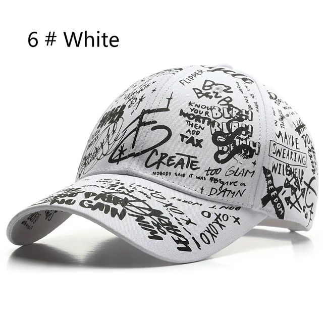 38 Styles Hot Graffiti Baseball Cap Women’s Hat Summer Sun Hat Cotton Men’s Baseball Cap Sports Cap Golf Cap Gorras Hombre 33