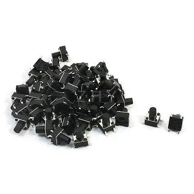 

55Pcs Momentary Tact Tactile Push Button Switch 6x6x8mm 4-pin SMD