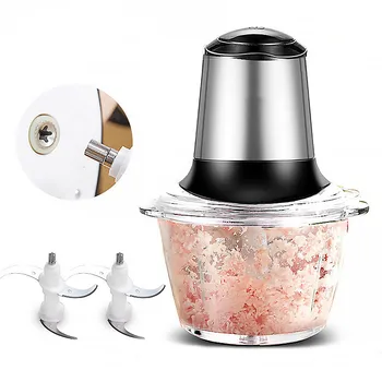 

Electric Meat Grinder Stainless Steel Meat Slicer Automatic Chopper Meat Mincer Multifuncional Food Processor Picadora Electrica