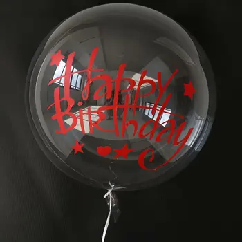 

1pc Balloon Sticker for Bubble Clear Helium Balloon Birthday Party Decoration Wedding Valentine's Day Baby Shower Party Favors