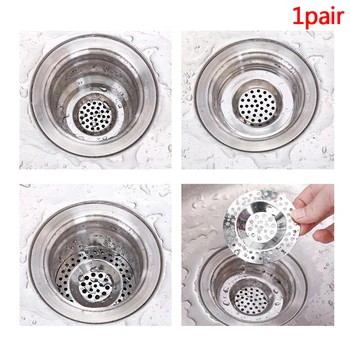 

Kitchen Water Sink Cover Floor Drain Cap Plug Dirt Collector Strainer Filter