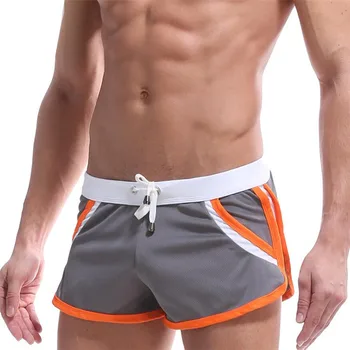 

Best selling men's home pants fashion men's casual boxer shorts summer thin sports aroo pants