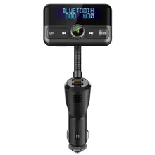 Bt75S 1 8 дюймовый экран Qc3.0 Быстрая зарядка автомобиля fm передатчик