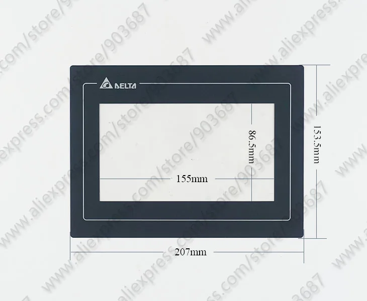 Delta DOP-107 Series Touch Screen Digitizer with Protective Film Description Image.This Product Can Be Found With The Tag Names Computer Office, Industrial Computer Accessories, Servers Industrial Computer, Touch screen panel glass digitizer
