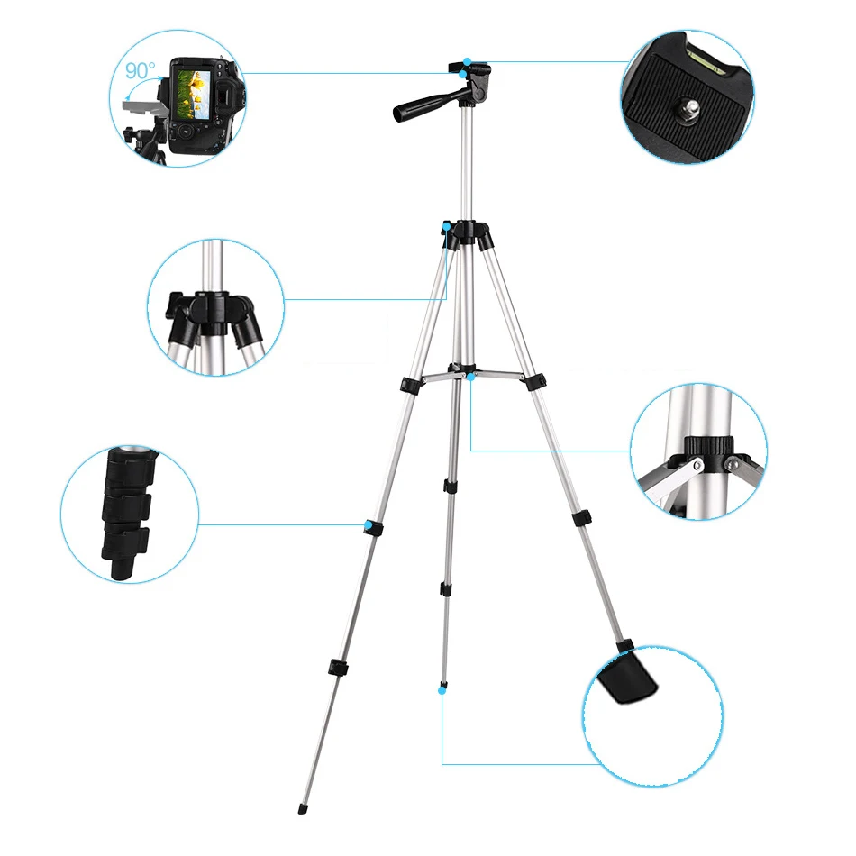 Профессиональный штатив для камеры телефона DSLR камера стенд винт 360 градусов с