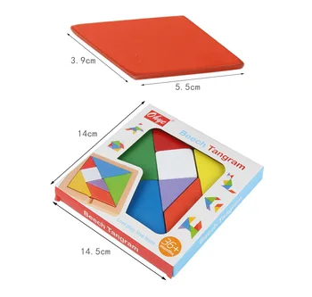 

Kids Early Educational Toys for Boys Girls <14 Years Old Wooden Jigsaw Puzzle Box Geomentric Shape