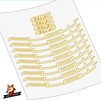 

27.5er 29er MTB Bicycle Rim Sticker Mountain Bicycle Wheel Decal for Notubes Flow CB7