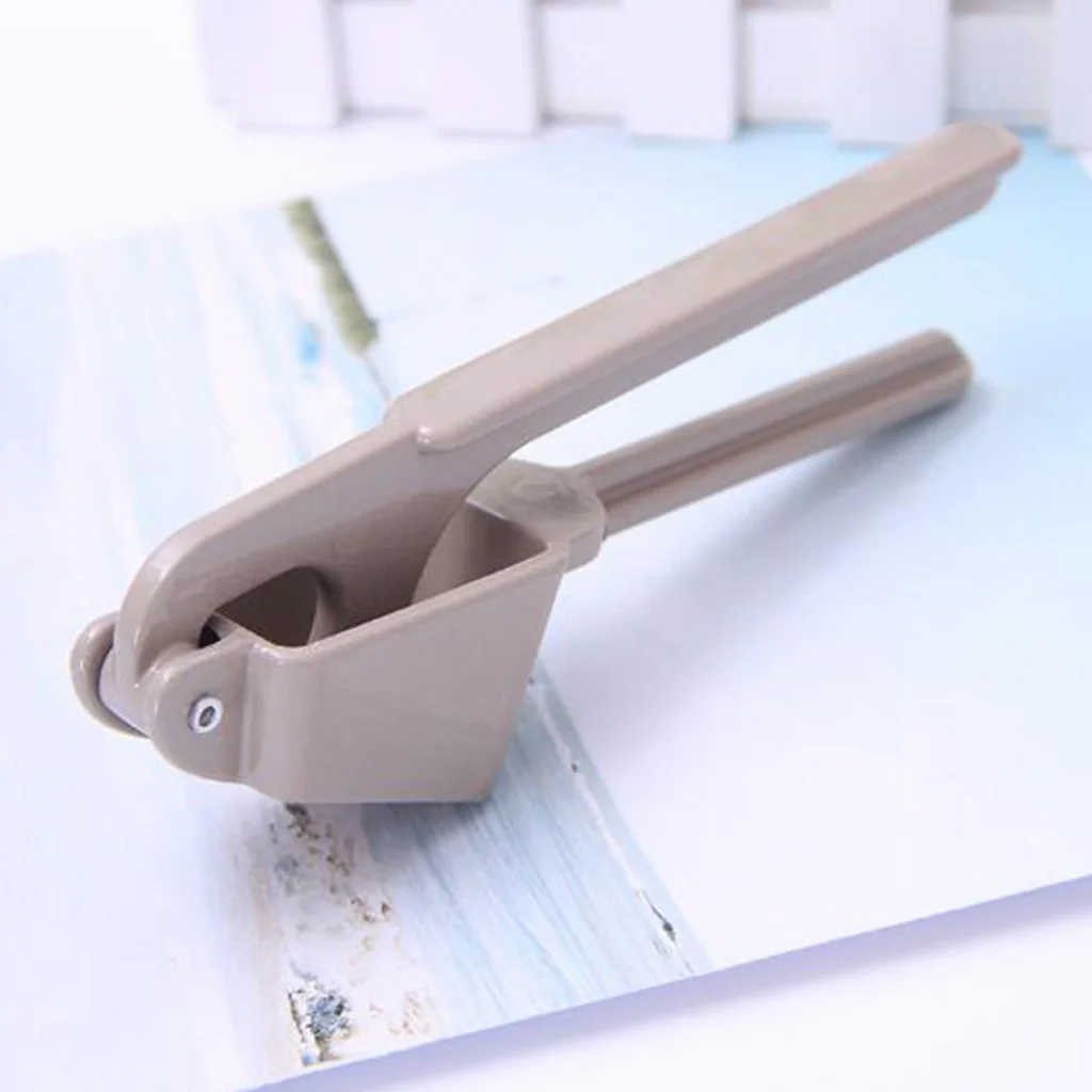 Garlic Press Crusher Stainless Steel Ginger Mincer MULTI-USE 6.3 inch Long