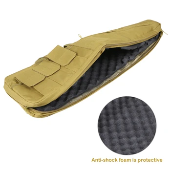 

85cm/33in Tactical Rifle Backpack Gun Bag Airsoft Case Military Hunting Shooting Outdoor Gun Protection Case With Shoulder Strap