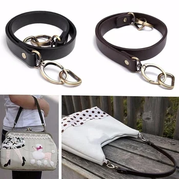 

63cm Long PU Leather Shoulder Bag Strap DIY Purse Handle Handbags Belts Strap Bag Accessory