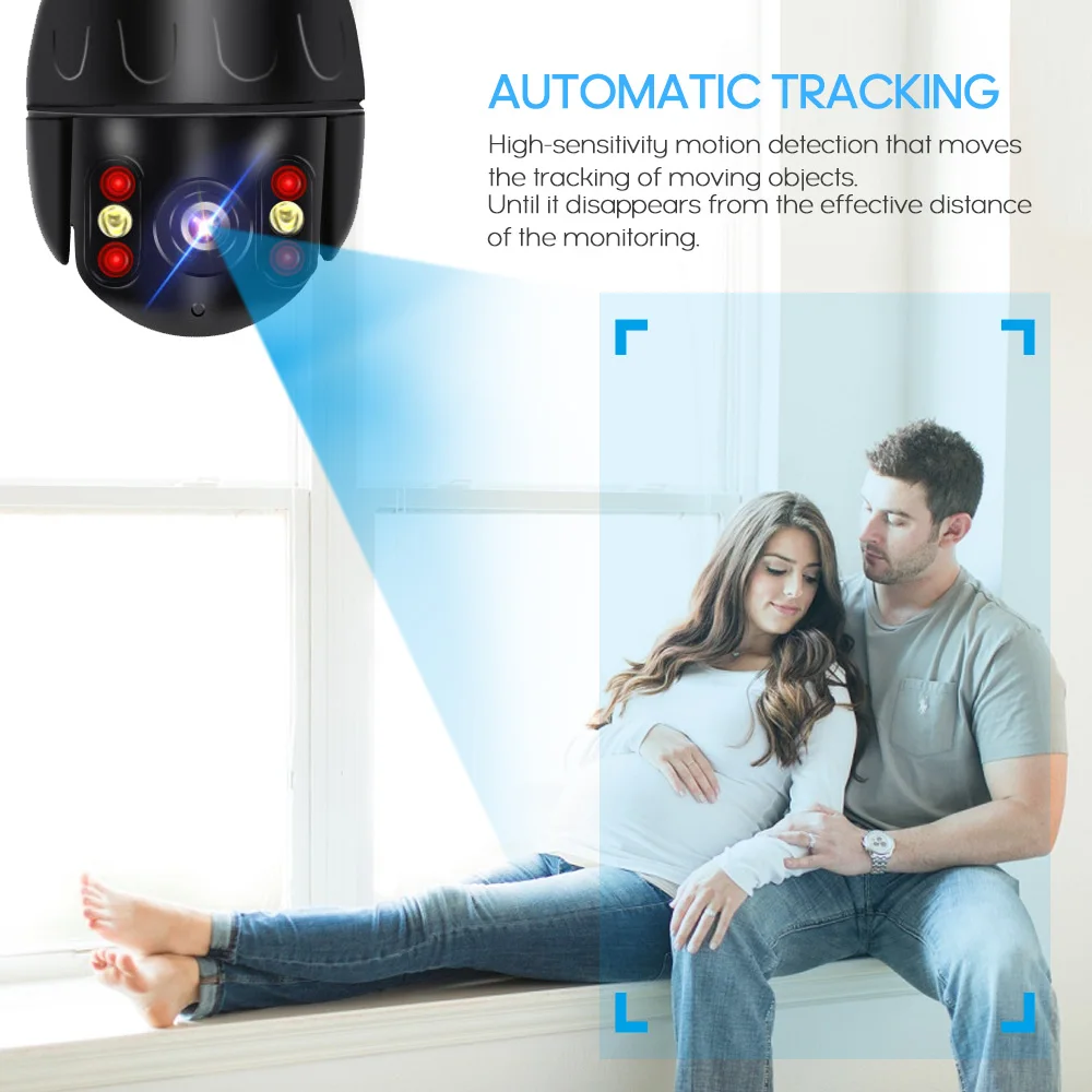 IP Camera Onvif 2MP 1080P Speed Dome CCTV IR Camera Outdoor Security Surveillance NetCam IP Camara Exterior TF Card Night Vision